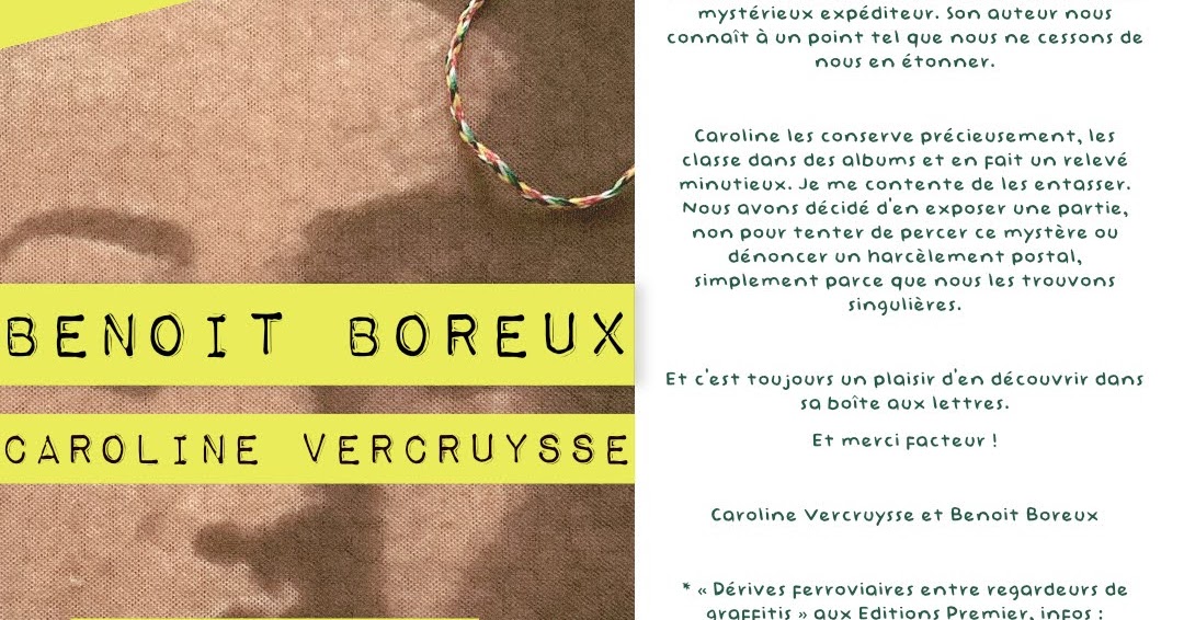 Caroline Vercruysse et Benoit Boreux exposent…
Art on Train