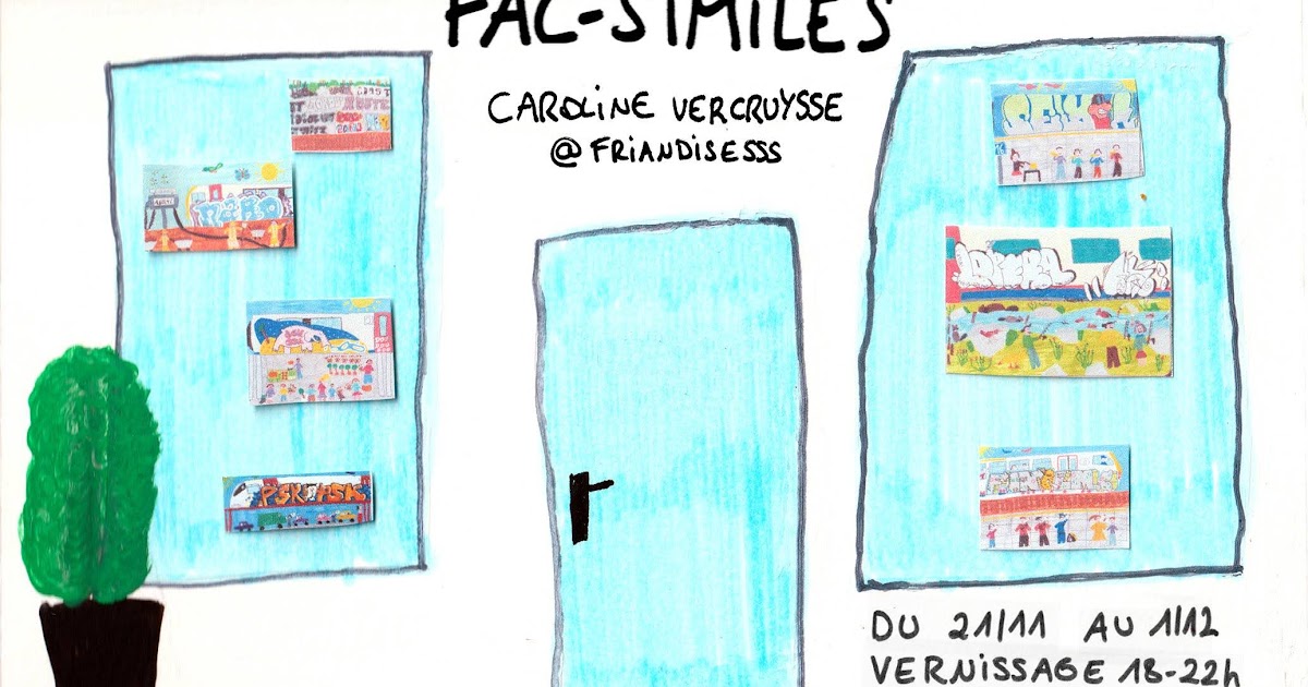 Caroline Vercruysse expose ses dessins
Art on Train