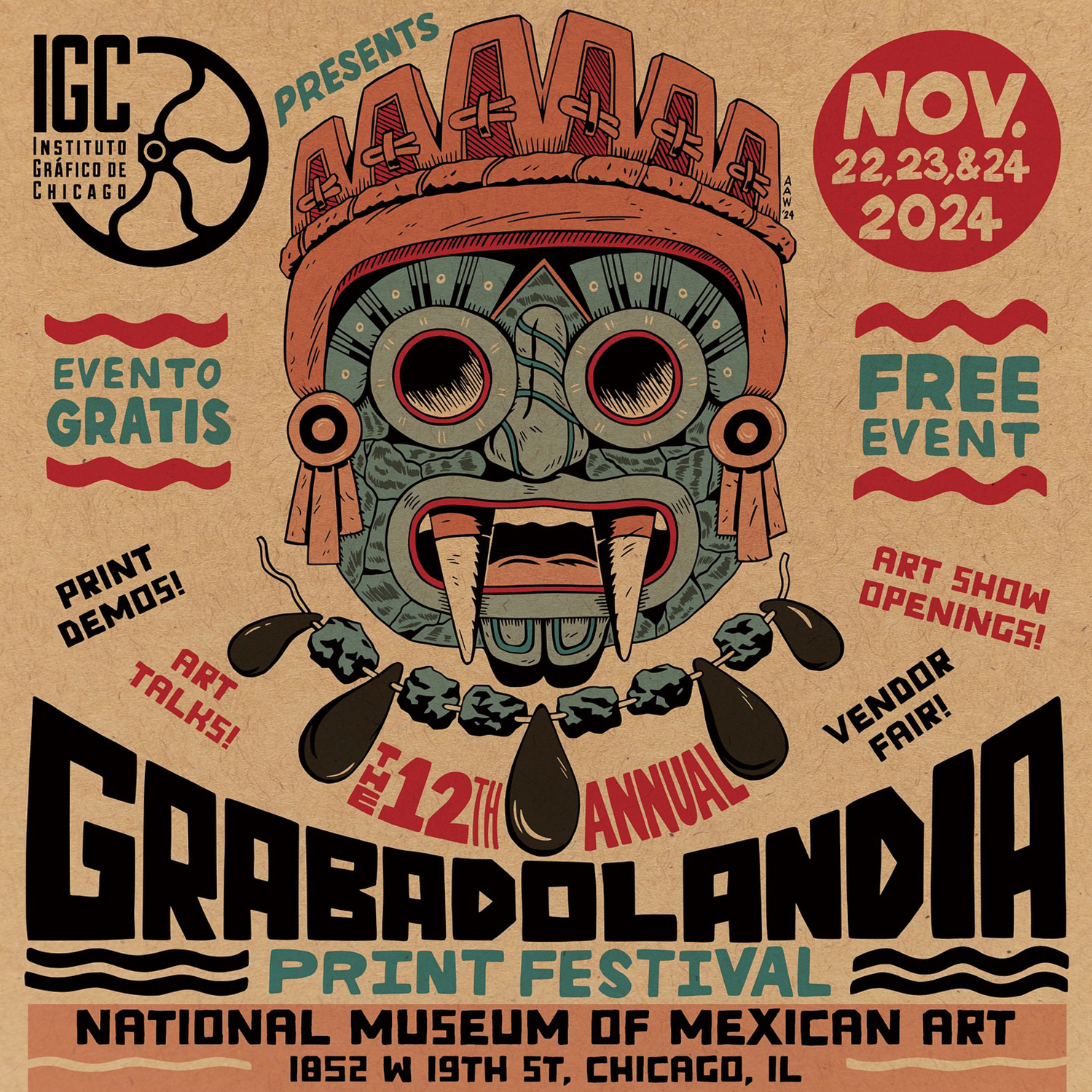 Grabadolandia, Print festival 2024